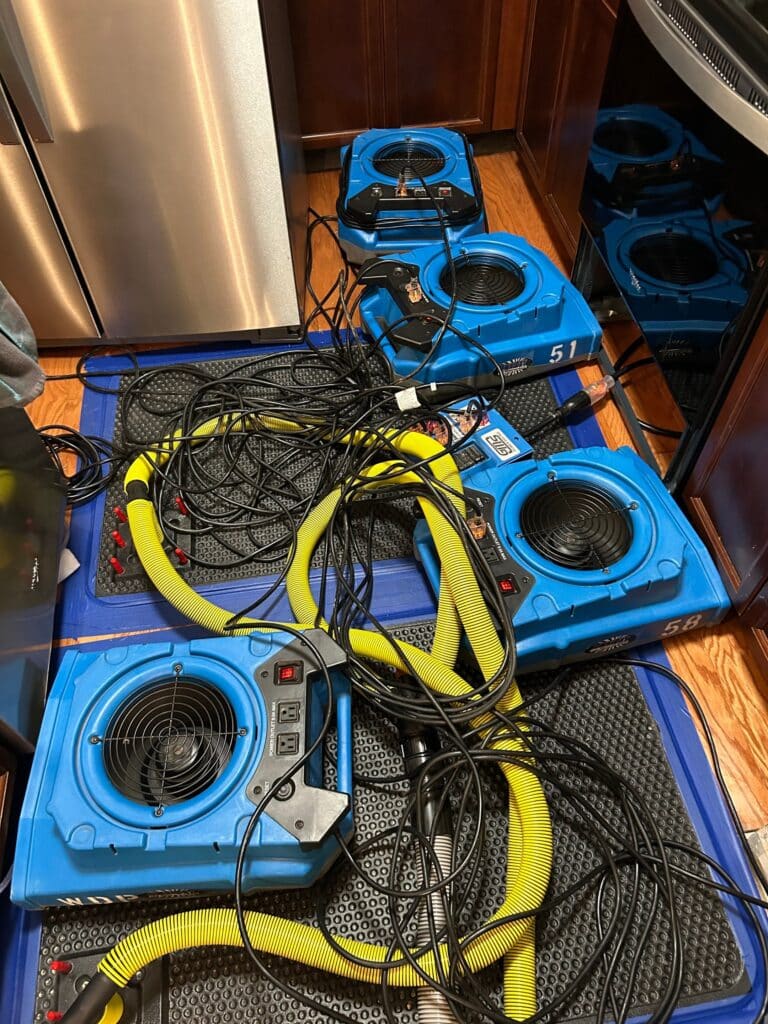 commercial water damage restoration in brentwood