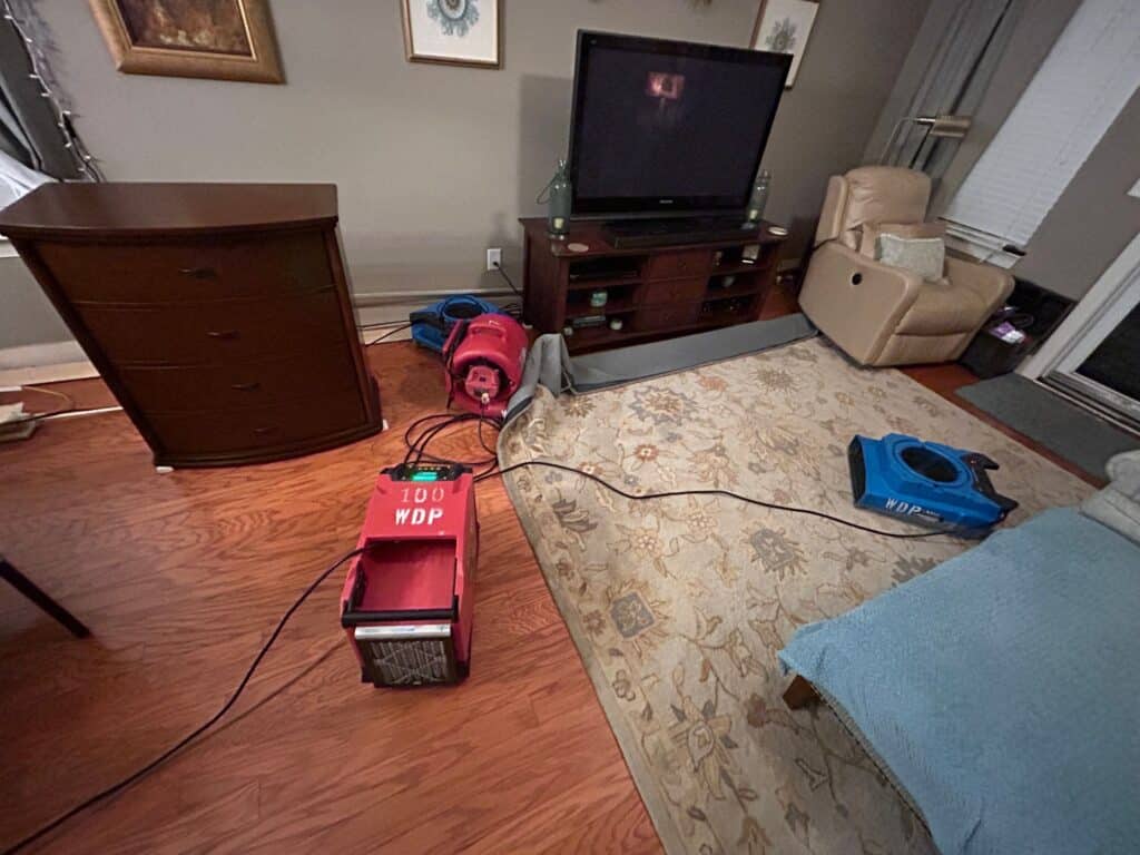 water damage restoration in brentwood